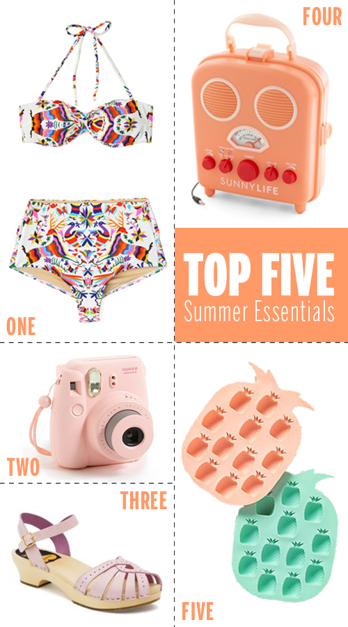 My Top Five Summer Essentials – Take a Megabite