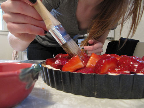 FreshStrawberryTart-Glaze